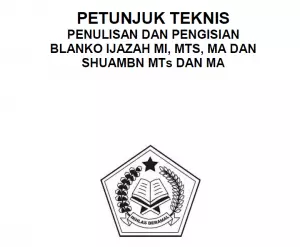 juknis penulisan ijazah 2016