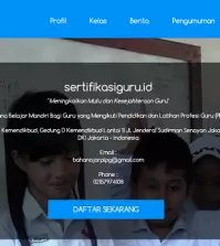 cara mendaftar sertifikasiguru.id