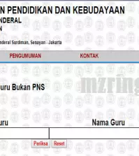 cara cek sk inpassing guru
