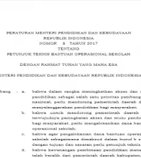 Download Juknis BOS 2017